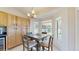 Charming breakfast nook featuring abundant natural light and convenient storage at 4757 Nw 45Th Ct, Ocala, FL 34482