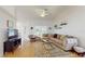 Bright living room with vaulted ceilings, cozy seating, and natural light at 4757 Nw 45Th Ct, Ocala, FL 34482