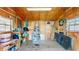 View of the interior of the storage shed, offering ample space and storage solutions at 4757 Nw 45Th Ct, Ocala, FL 34482