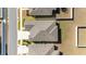 An aerial view shows the layout of the home and the neighborhood at 6342 Sw 77Th Ave, Ocala, FL 34474
