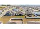 Aerial view of a new home community with fenced yards and well-manicured lawns at 6342 Sw 77Th Ave, Ocala, FL 34474