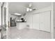 View into the kitchen, with tiled floors and stainless steel appliances at 6758 Sw 114Th Street Rd, Ocala, FL 34476