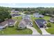 Aerial view showcasing the beautifully landscaped homes and lush greenery of the community at 6858 Sw 111Th Loop, Ocala, FL 34476