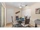 Cozy breakfast nook featuring a modern table set and ample natural lighting at 6858 Sw 111Th Loop, Ocala, FL 34476
