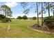 Large grassy backyard with views of the golf course at 9093 Sw 91St Cir, Ocala, FL 34481