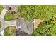An aerial view of the roof and back yard at 11569 Sw 75Th Cir, Ocala, FL 34476
