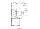 Layout featuring a large primary bedroom, an eat-in kitchen, and a living room at 12255 Se 177Th Loop, Summerfield, FL 34491