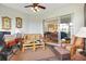 Inviting lanai has ample seating and a view into the home's interior at 12255 Se 177Th Loop, Summerfield, FL 34491