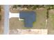 Aerial view of the new home, showing roof and lot at 16890 Sw 39Th Cir, Ocala, FL 34473