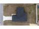 Detailed aerial view of a new home's dark roof, illustrating quality and recent construction at 4415 Sw 169Th Lane Rd, Ocala, FL 34473