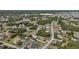 Community aerial shot showing street layout, home placements and neighborhood proximity to local amenities at 9940 Sw 45Th Ave, Ocala, FL 34476
