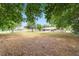A spacious backyard featuring trees and a fence at 4886 Nw 30Th Pl, Ocala, FL 34482