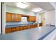 Large kitchen featuring ample storage and counter space at 4886 Nw 30Th Pl, Ocala, FL 34482