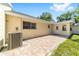 Charming brick patio in the backyard offers an outdoor seating area at 8712 Sw 92Nd St # C, Ocala, FL 34481