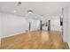 Bright living room features wood floors, recessed lighting, and neutral paint at 8712 Sw 92Nd St # C, Ocala, FL 34481