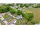Birds-eye view of the property showing the house and its positioning in a friendly neighborhood at 11091 Sw 76Th Ter, Ocala, FL 34476