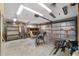 Spacious garage interior ready for storage and projects, roll up door at 11447 Sw 128Th Ave, Dunnellon, FL 34432