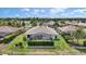 Aerial view of home with lanai, backyard, and landscaping at 1427 Sw 161St St, Ocala, FL 34473