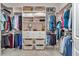 Spacious walk-in closet with custom shelving and ample storage space at 1427 Sw 161St St, Ocala, FL 34473