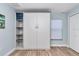 Home office space with custom cabinets, storage, and murphy bed at 1427 Sw 161St St, Ocala, FL 34473