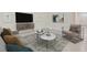 Comfortable living room featuring modern furnishings, neutral decor, and stylish accents at 2945 Ne 21St Terrace Rd, Ocala, FL 34470