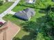 Overhead view showing the home's backyard and beautiful surroundings at 32 Pine Course Loop, Ocala, FL 34472