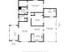 Floor plan displaying layout of home including kitchen, living room, bedrooms, and bathrooms at 6468 Sw 107Th Pl, Ocala, FL 34476