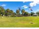 Picturesque park featuring lush green spaces, mature trees, and flagpoles flying various flags at 8111 Sw 95Th Ct, Ocala, FL 34481