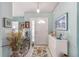 Bright foyer featuring tile floors, white trim, and neutral wall paint at 8722 Sw 60Th Cir, Ocala, FL 34476