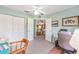 Office area with a view leading to other living spaces and featuring ample closet space at 8722 Sw 60Th Cir, Ocala, FL 34476