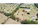 Aerial view of a large property parcel with mature trees and several houses at 0000 Se 116Th Place Rd, Ocala, FL 34480