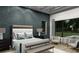 Luxurious main bedroom with elegant furnishings, stylish decor, and a view of the backyard at 0000 Se 116Th Place Rd, Ocala, FL 34480