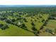 Panoramic aerial view showcasing a home's ample land, nestled among serene surroundings at 1058 Se 59Th St, Ocala, FL 34480