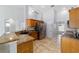 Open concept kitchen featuring granite counters and stainless steel appliances at 13115 Sw 49Th Ave, Ocala, FL 34473