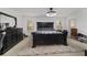 A relaxing main bedroom with an area rug and neutral walls at 15 Sunrise Dr, Ocala, FL 34472