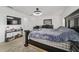 Spacious main bedroom with modern lighting and decor at 15 Sunrise Dr, Ocala, FL 34472