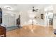 Welcoming entryway showcasing tile flooring, neutral walls, and classic decor, creating an inviting first impression at 15825 Sw 11Th Court Rd, Ocala, FL 34473
