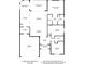 Detailed floor plan showcasing the layout of the 1,676 sqft home at 1690 Sw 158Th Ln, Ocala, FL 34473
