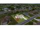 Overhead view of a landscaped home and surrounding neighborhood at 2158 Nw 50Th Ave, Ocala, FL 34482