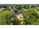 Bird's-eye view of a neighborhood with tree-lined streets and houses nestled among the trees at 514 Saint Andrews Blvd, Lady Lake, FL 32159