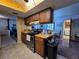 Kitchen area showcasing updated stainless steel range at 519 Fairways Cir # A, Ocala, FL 34472