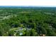 Expansive aerial view of a neighborhood showcasing wooded lots, homes, and a swimming pool at 530 Sw 35Th St, Ocala, FL 34471