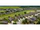 Stunning aerial view showcases a residential community surrounding a lush golf course at 6868 Sw 95Th Cir, Ocala, FL 34481