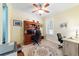 Bright home office with stylish decor and furnishings provides a great work environment at 6868 Sw 95Th Cir, Ocala, FL 34481