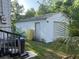 This is a detached two-car garage offering extra storage or parking at 1004 Ne 71St Ln, Ocala, FL 34479