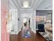 Elegant foyer with hardwood floors and view of the dining area at 1906 Se 28Th Pl, Ocala, FL 34471