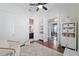 Cozy office space featuring a plush rug and plenty of storage at 1906 Se 28Th Pl, Ocala, FL 34471