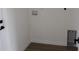 A clean, empty laundry room with white walls and modern fixtures at 2438 Sw 165Th Street Rd, Ocala, FL 34473