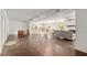 Open-concept living room showcases the flow between kitchen, dining, and living spaces at 4010 Sw 7Th Avenue Rd, Ocala, FL 34471