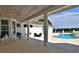 Enjoy this backyard pool and spa with an outdoor seating area and landscaping at 601 Se 80Th St, Ocala, FL 34480